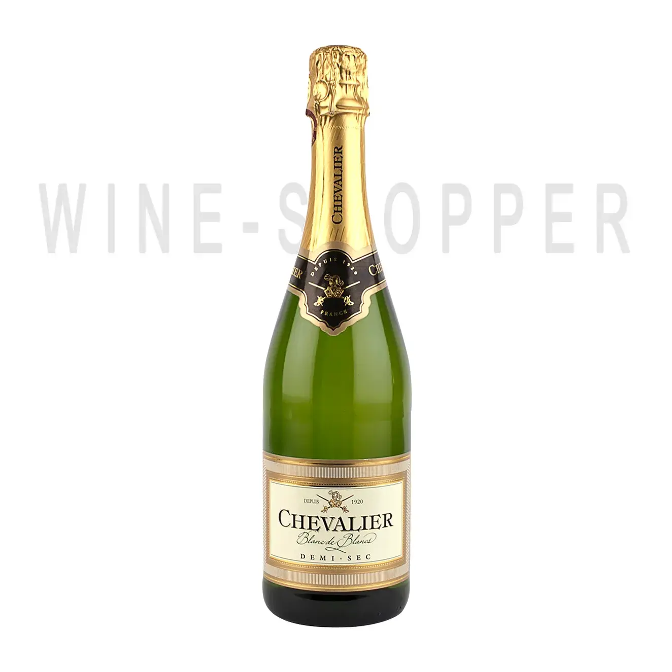 Игристое вино Boisset Chevalier Blanc de Blancs Demi-Sec 0.75 л