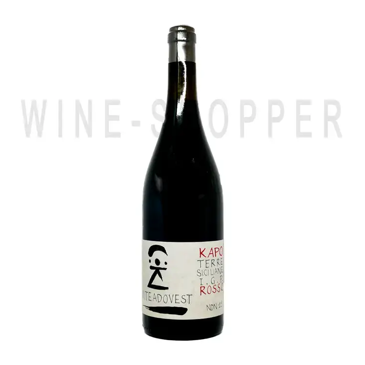 Вино Viteadovest Kapo Rosso Terre Siciliane IGP 2016 0.75 л