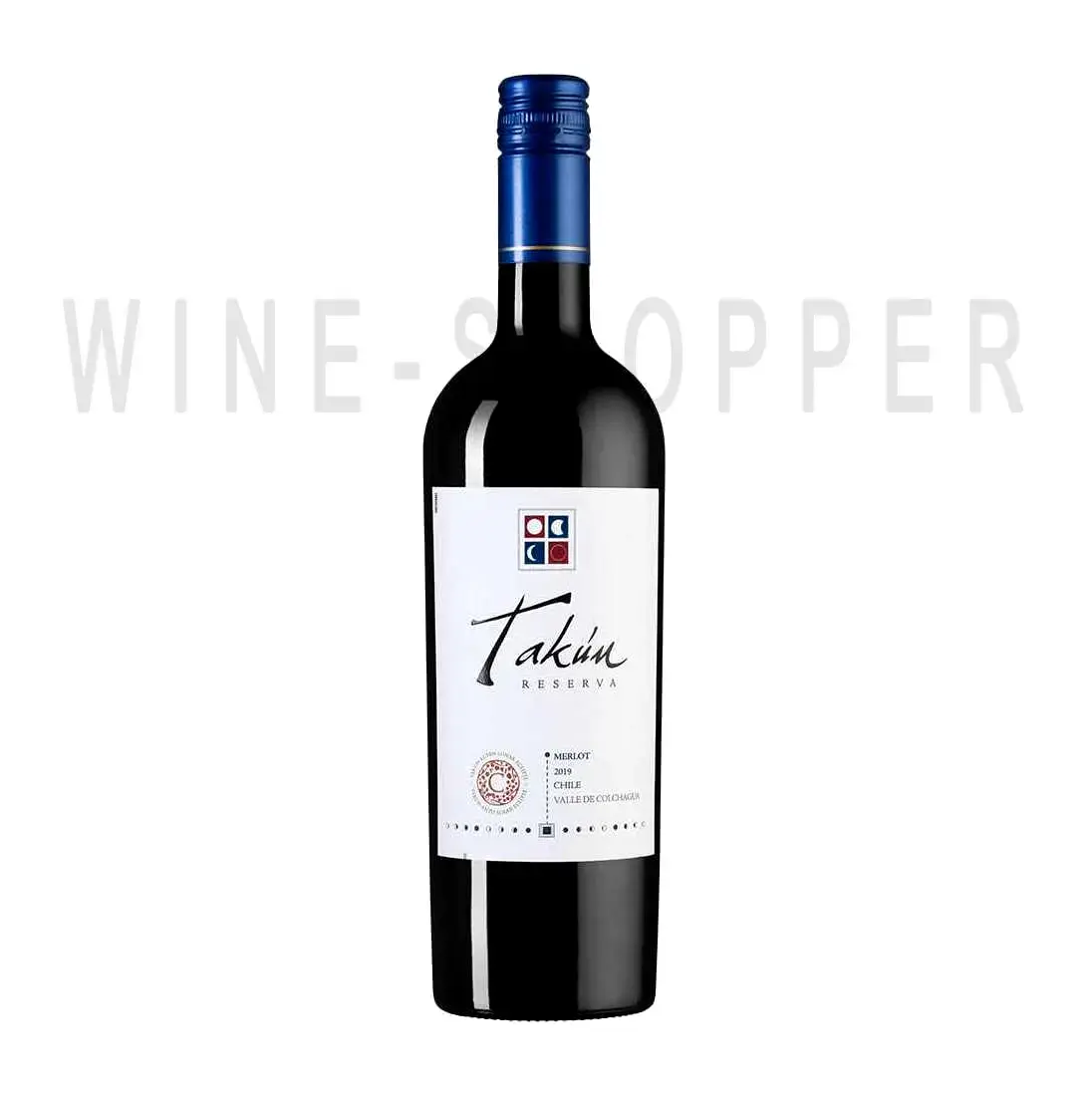 Вино Takun Merlot Reserva 2021 0.75 л