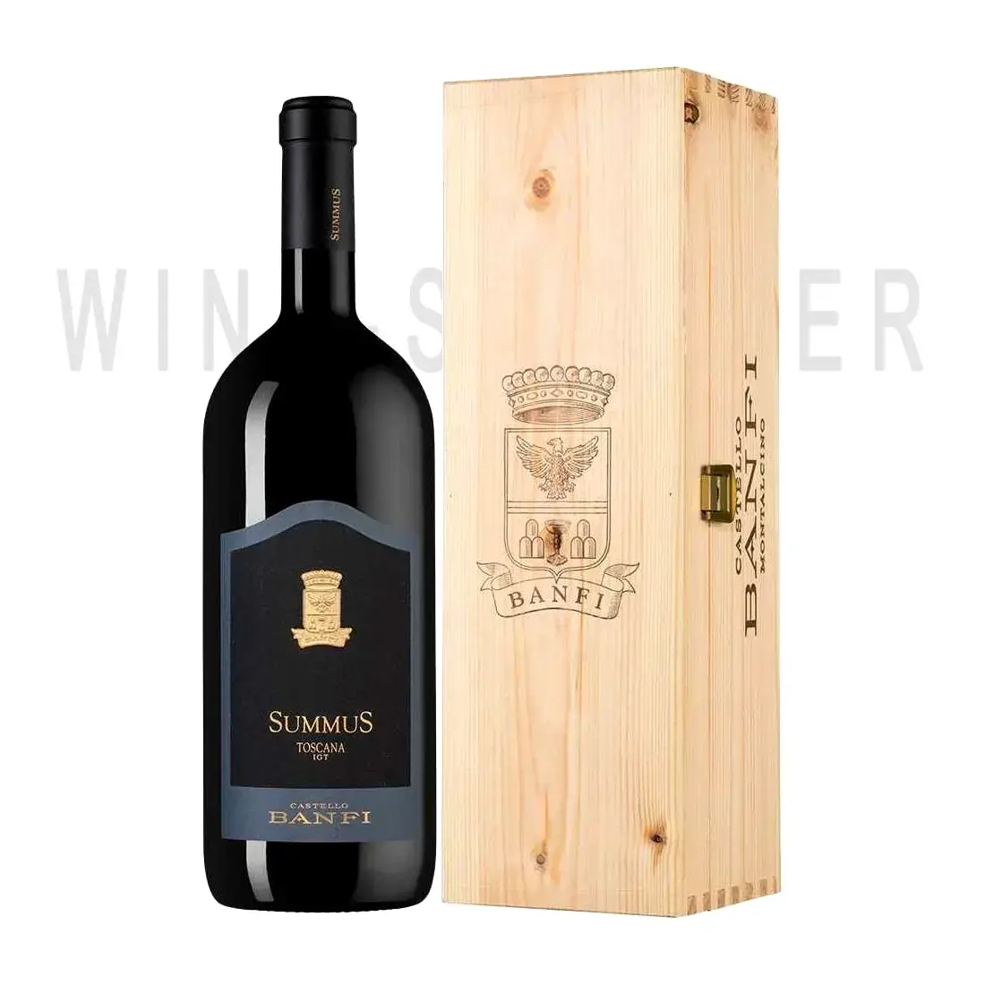 Вино Banfi SummuS Toscana IGT wooden box 2018 1.5 л