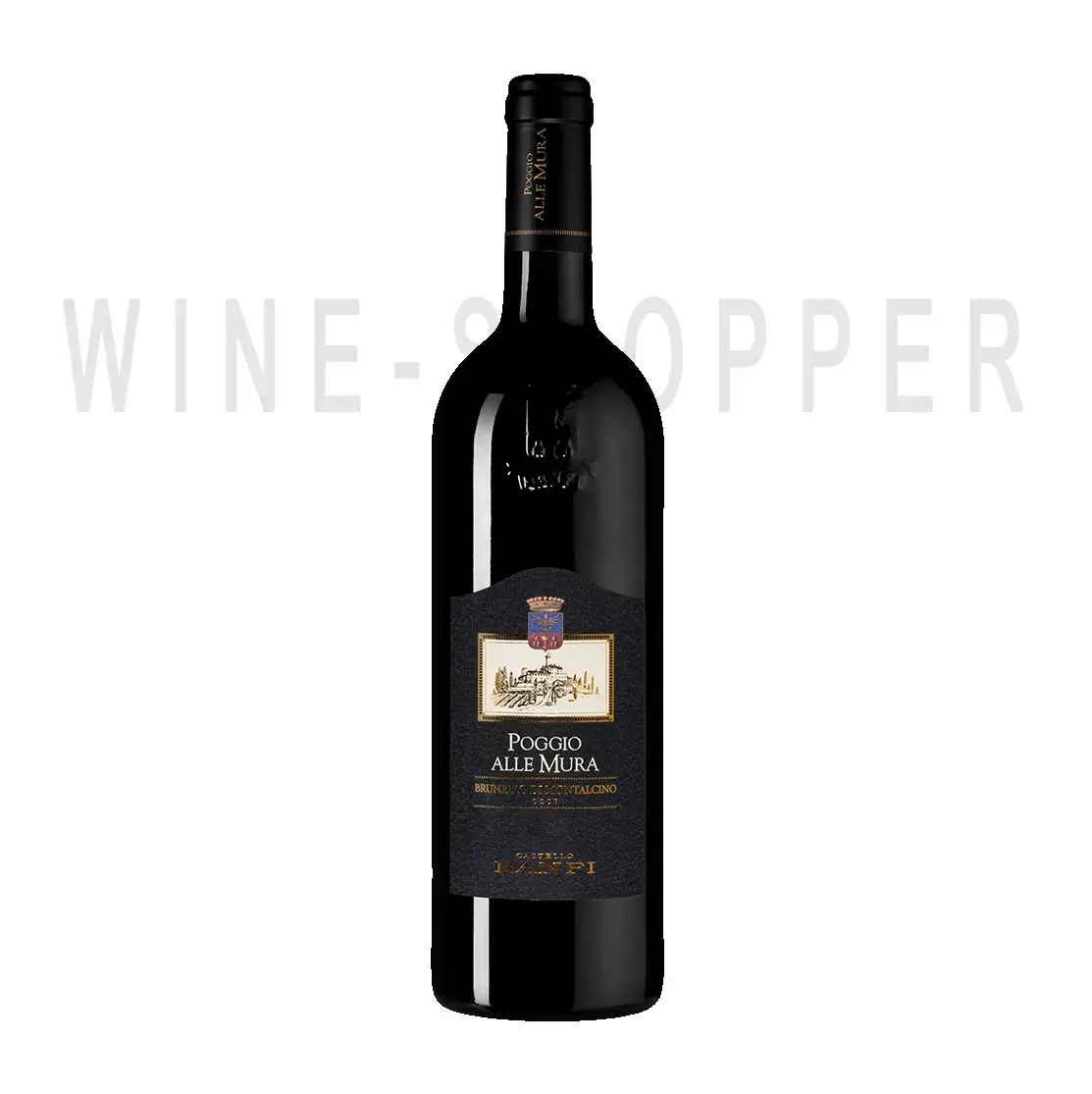 Вино Poggio alle Mura Brunello di Montalcino DOCG 2016 0.75 л