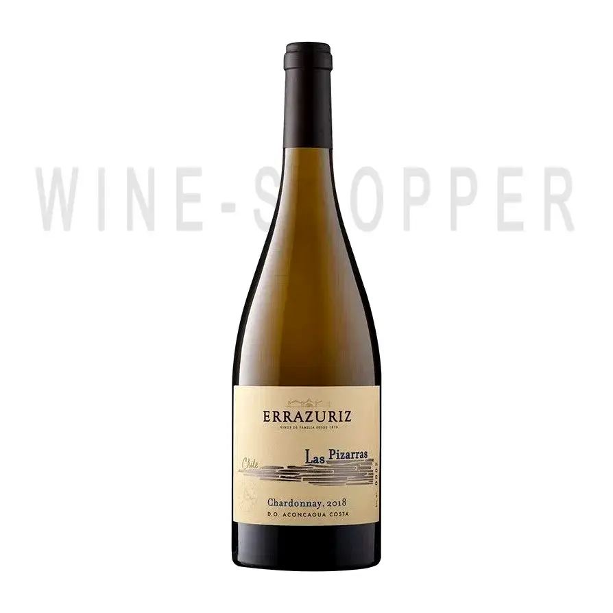 Вино Errazuriz Las Pizarras Chardonnay 2020 0.75 л