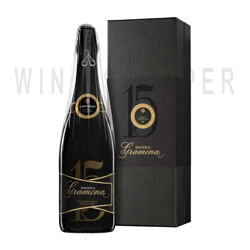 Игристое вино Gramona Enoteca Brut Nature Corpinnat gift box 2006 0.75 л
