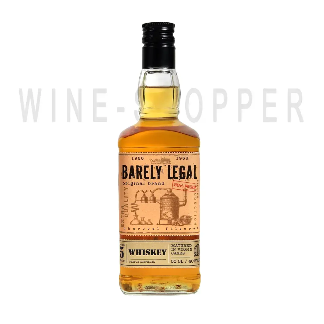 Виски Bagrat Group Barely Legal 5 Years Old 0.5 л