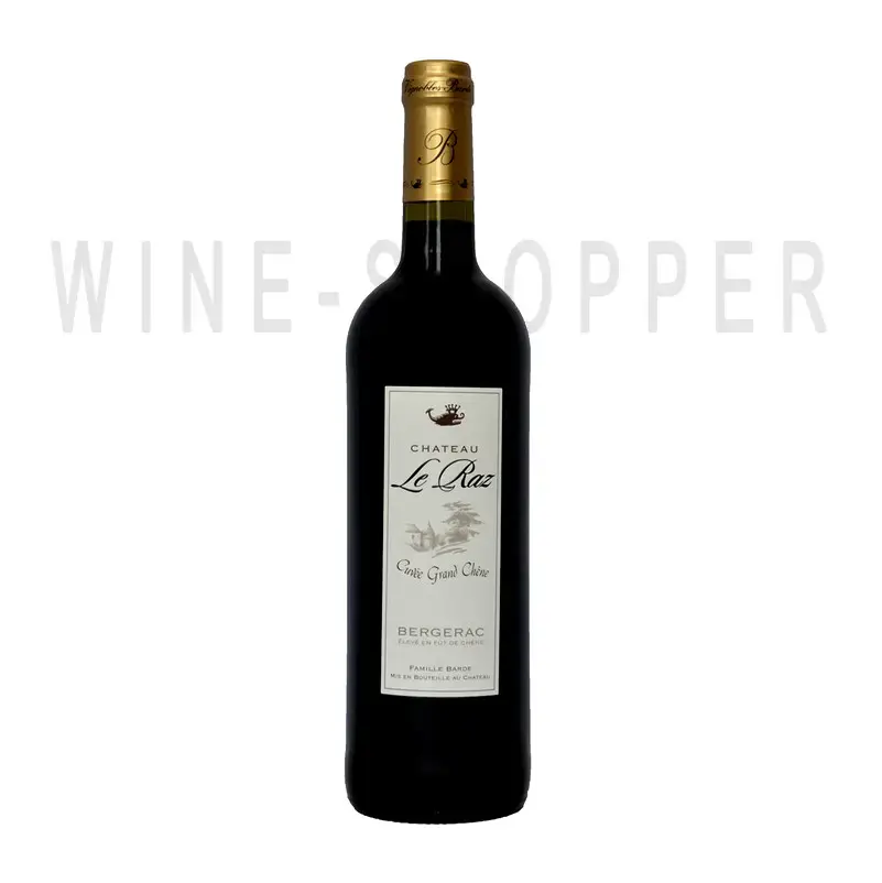 Вино Chateau Le Raz Cuvee Grand Chene Rouge Bergerac AOC 2015 0.75 л