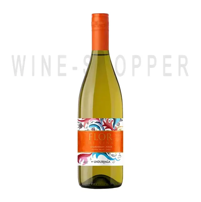 Вино Undurraga Flor de Vina Chardonnay 0.75 л
