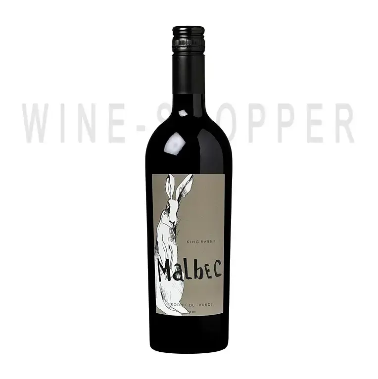 Вино King Rabbit Malbec Pays d'Oc IGP 2021 0.75 л