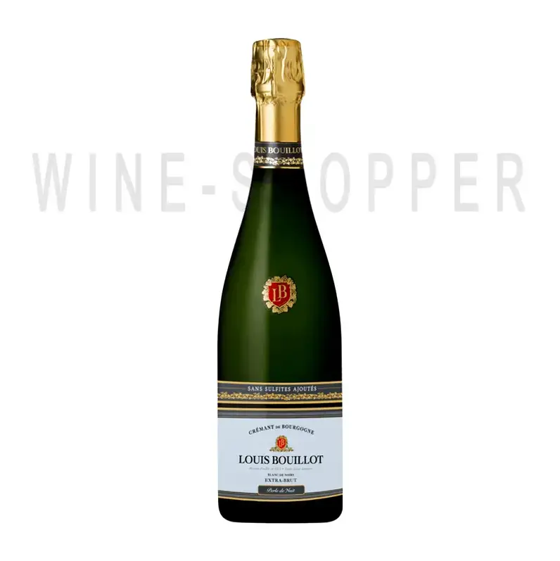 Игристое вино Louis Bouillot Perle de Nuit Blanc de Noirs Sans Sulfites Ajoutes Cremant de Bourgogne AOC 0.75 л