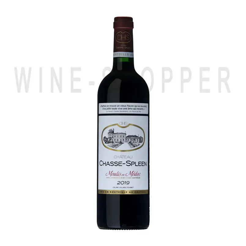 Вино Chateau Chasse-Spleen Moulis en Medoc AOC Cru Bourgeois 2019 0.75 л