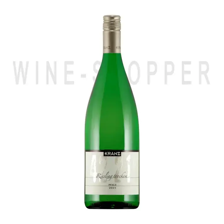 Вино Kranz Riesling Trocken Bio Pfalz 2021 1 л