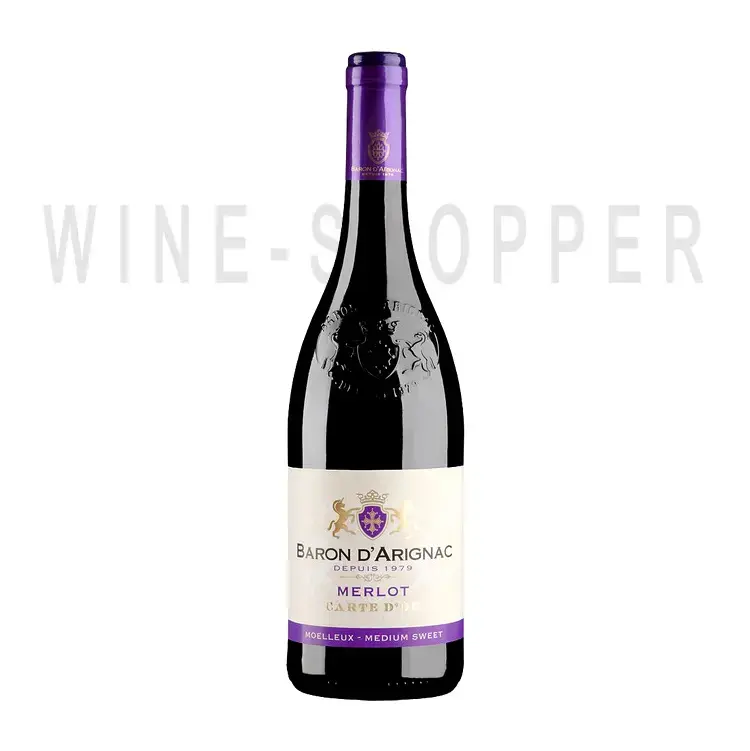 Вино Baron d'Arignac Merlot 0.75 л