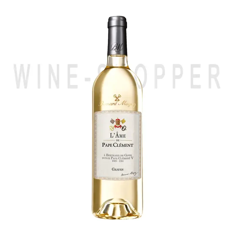 Вино Bernard Magrez L'Ame de Pape Clement Blanc Graves AOC 0.75 л