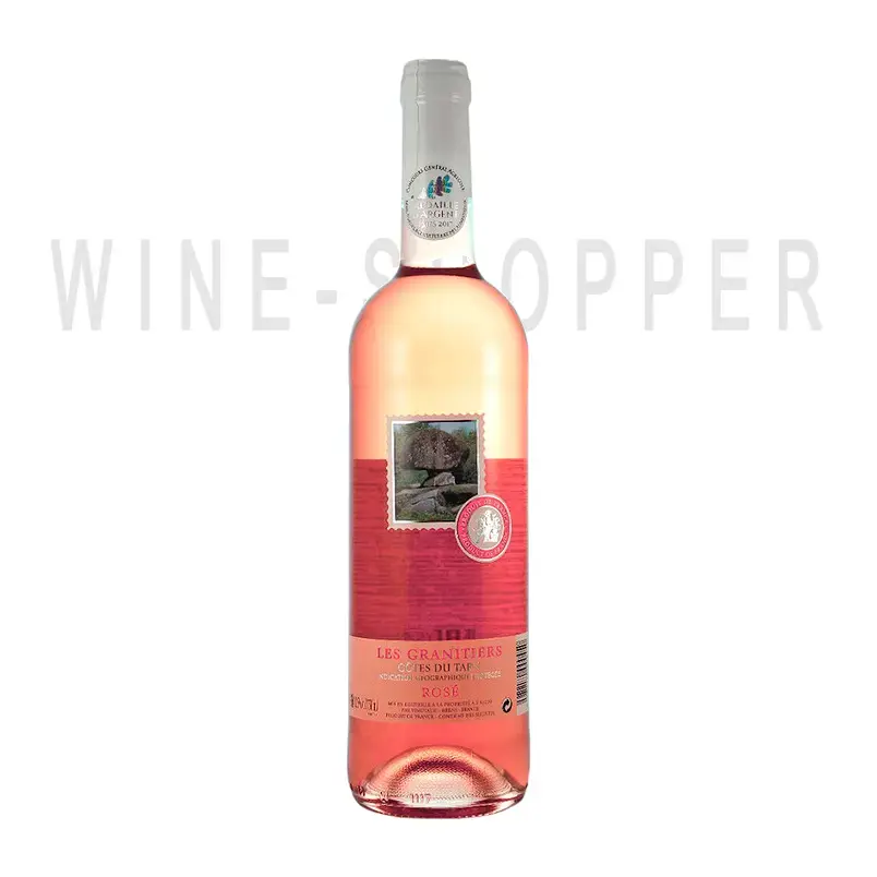 Вино Vinovalie Les Granitiers Rose Sec Cotes du Tarn IGP 0.75 л
