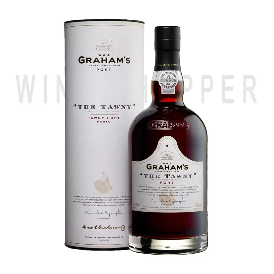 Портвейн Graham's The Tawny Port in a gift box 0.75 л
