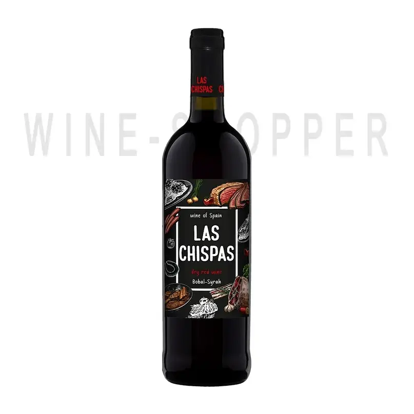Вино Covinas Las Chispas Bobal-Syrah Valencia DO 2020 0.75 л