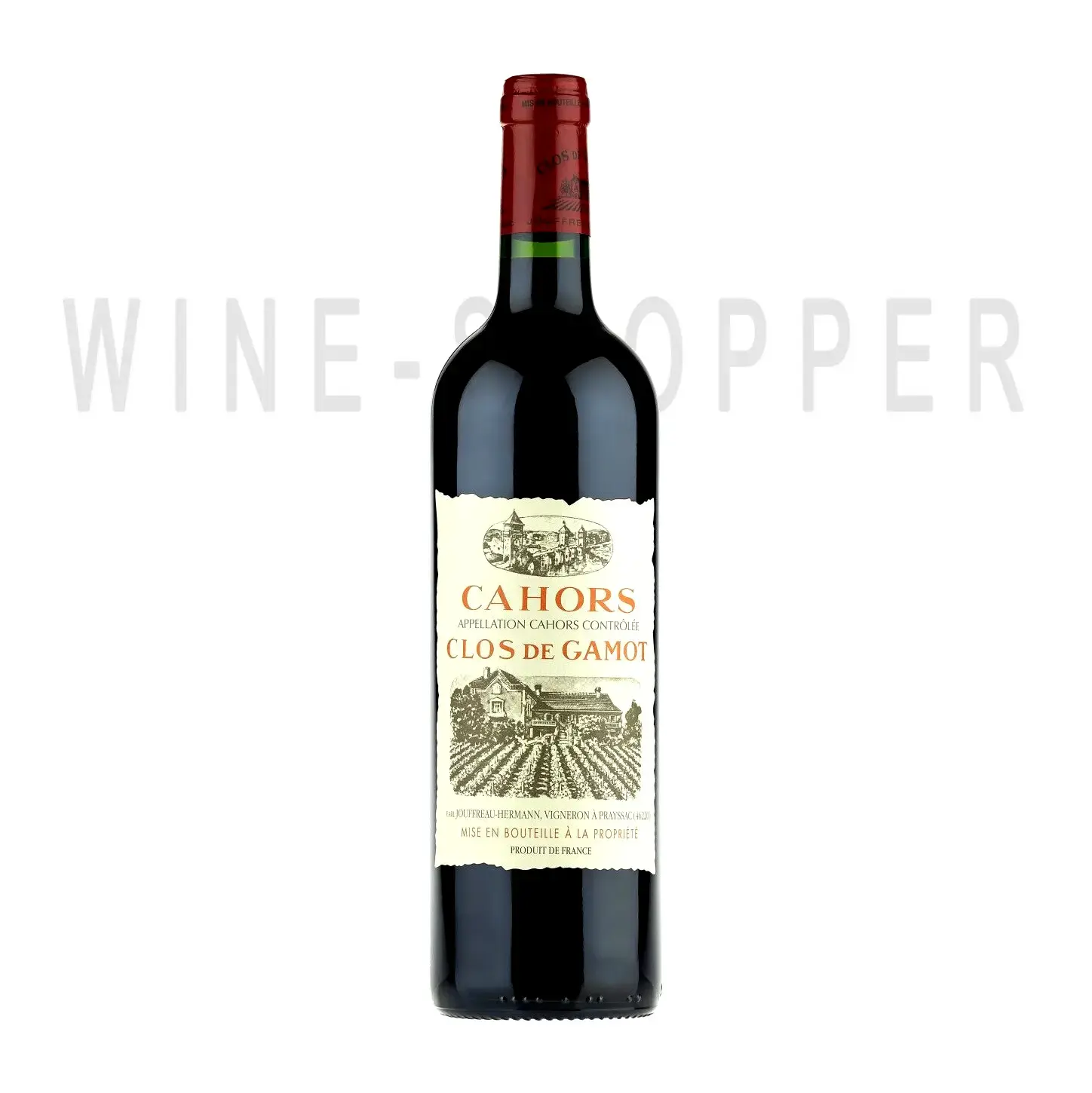 Вино Clos de Gamot Cahors AOC, 2018, 0.75 л