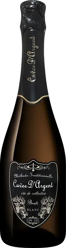 Игристое вино Cuvee d'Argent Blanc Brut 2018 0.75 л