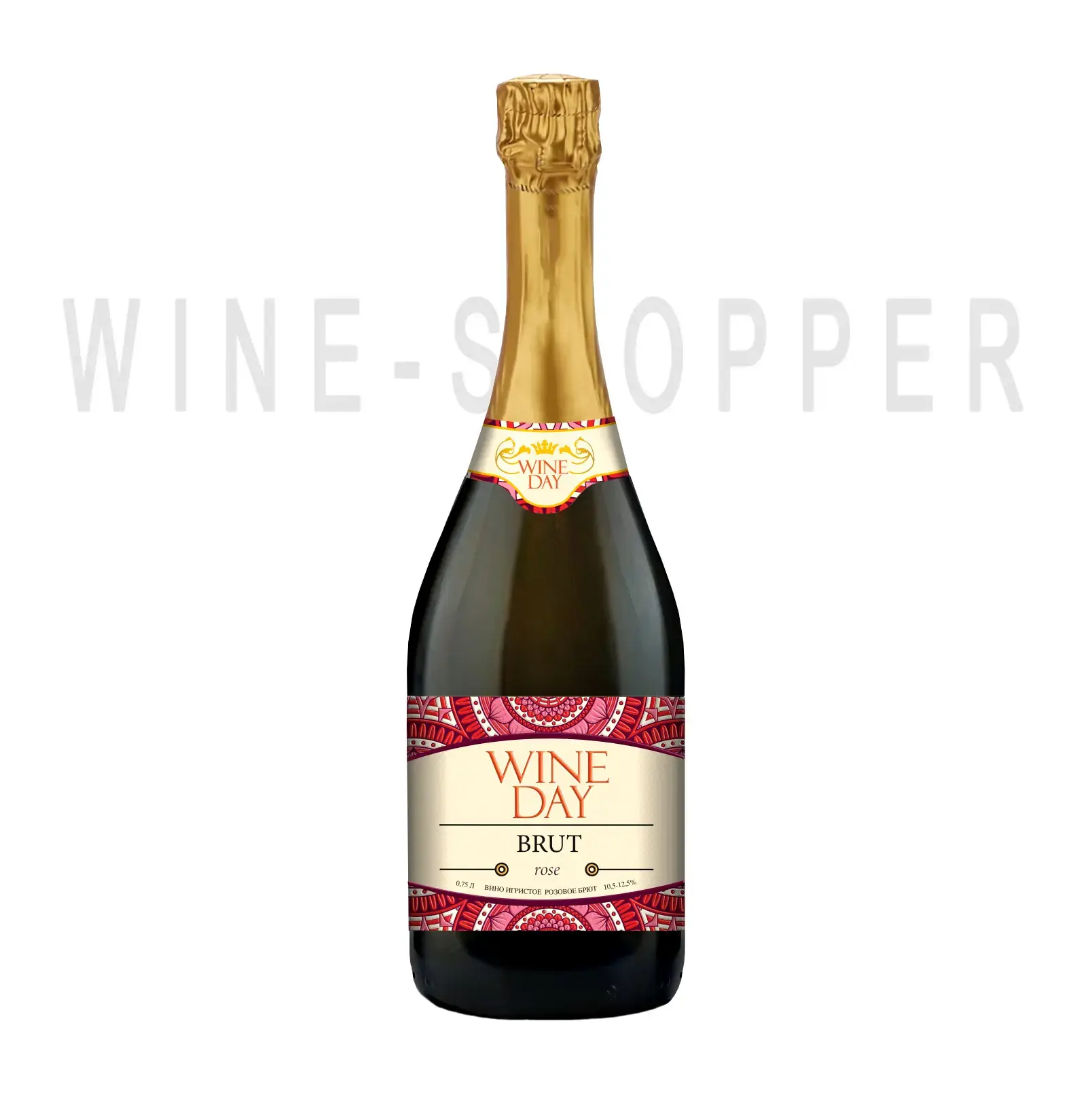 Игристое вино Wine Day Rose Brut  0.75 л