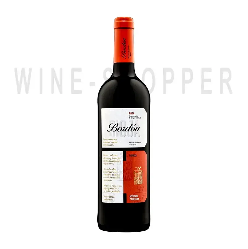 Вино Bodegas Franco-Espanolas Bordon Crianza Rioja DOCa 2018 0.75 л
