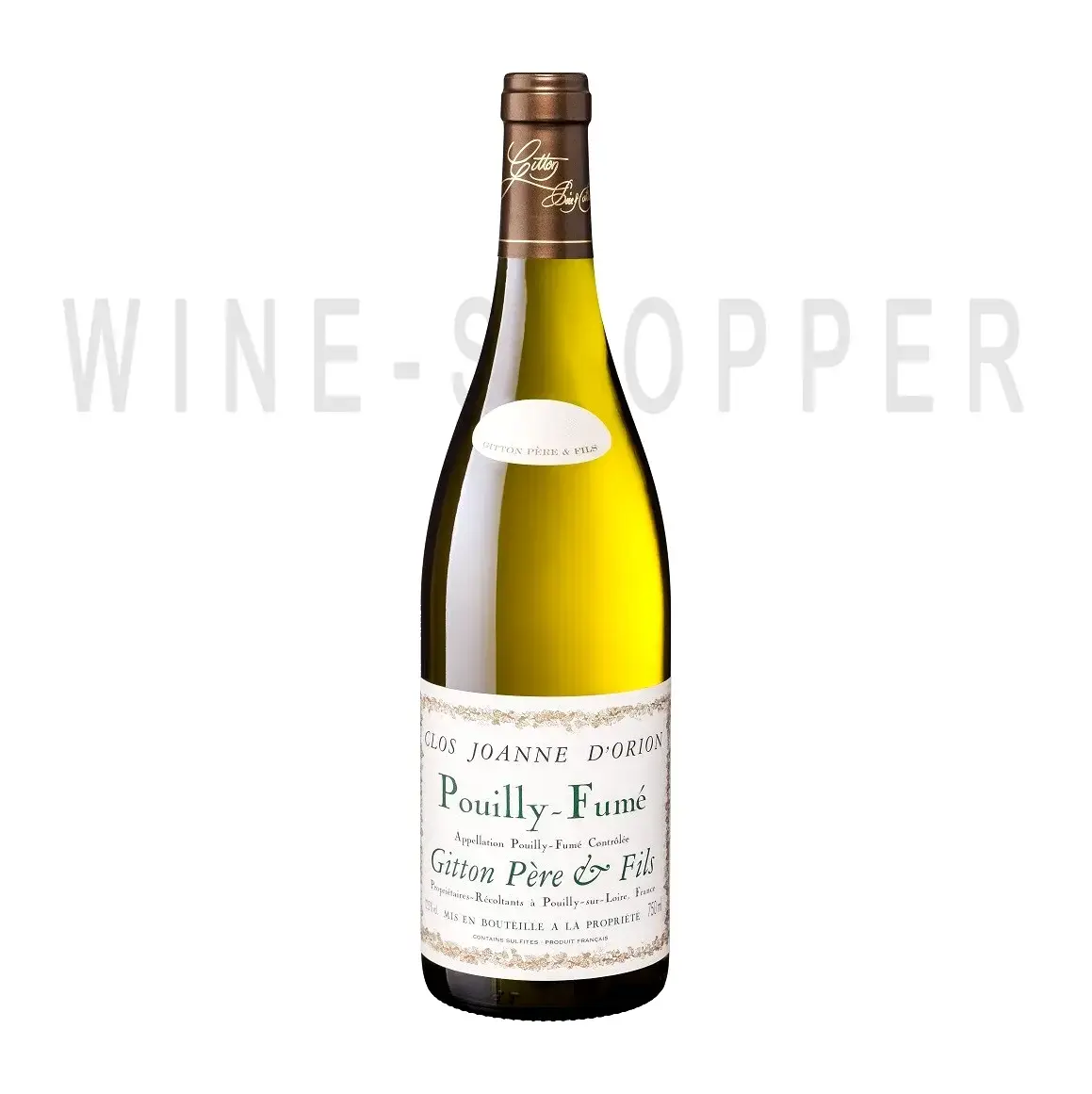 Вино Gitton Pere & Fils Clos Joanne d'Orion Pouilly-Fume AOC 2019 0.75 л