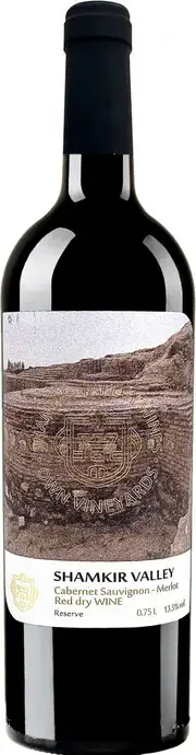 Вино Shamkir Valley Cabernet Sauvignon-Merlot, 0.75 л