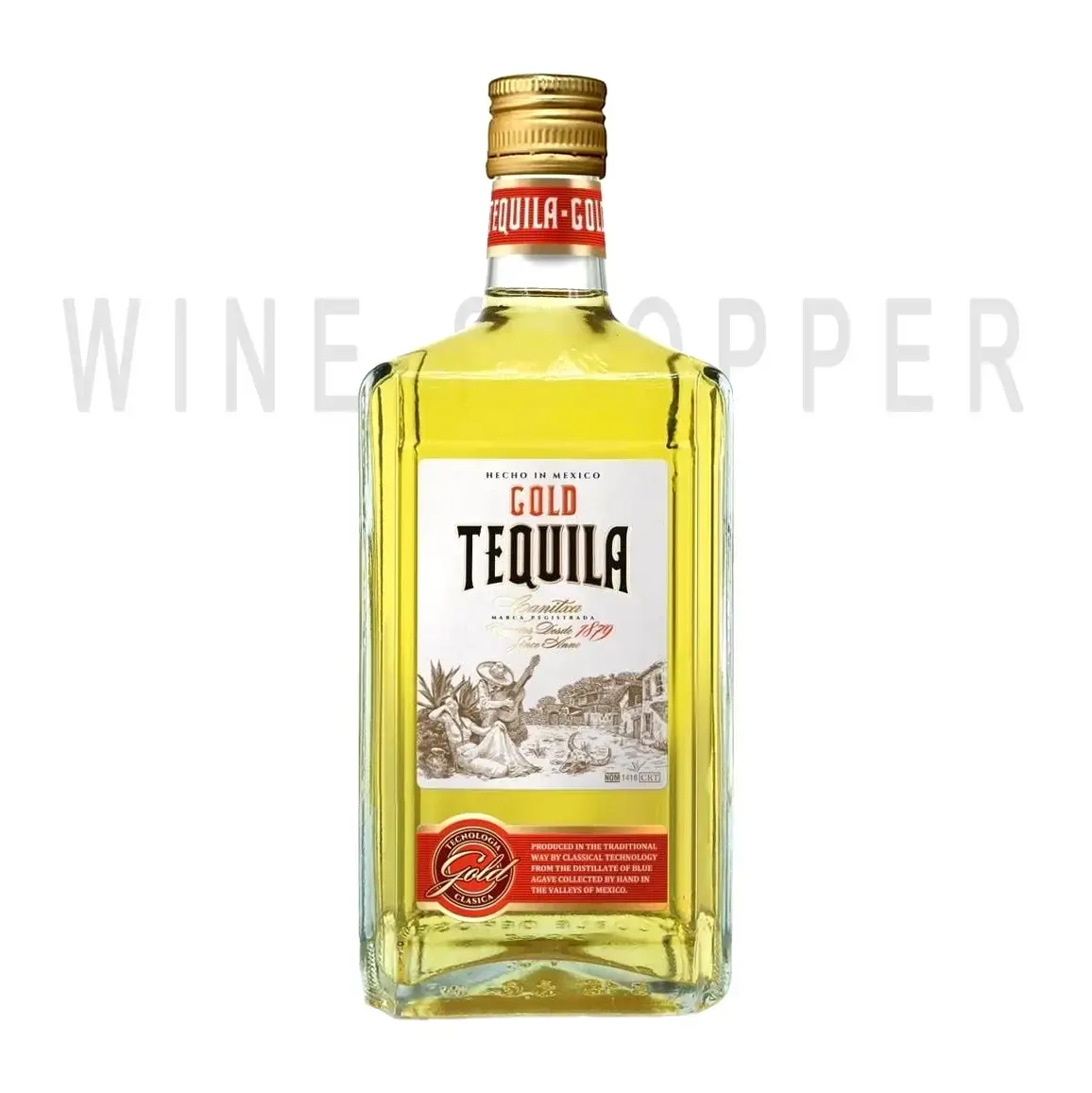 Текила Tequilas del Senor Canitxa Gold 0.7 л