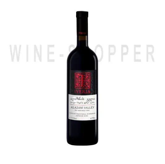 Вино Iveria Alazani Valley Red 2021 0.75 л