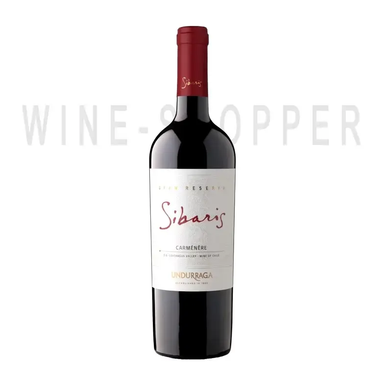 Вино Undurraga Sibaris Carmenere Gran Reserva Valle de Colchagua DO 2020 0.75 л