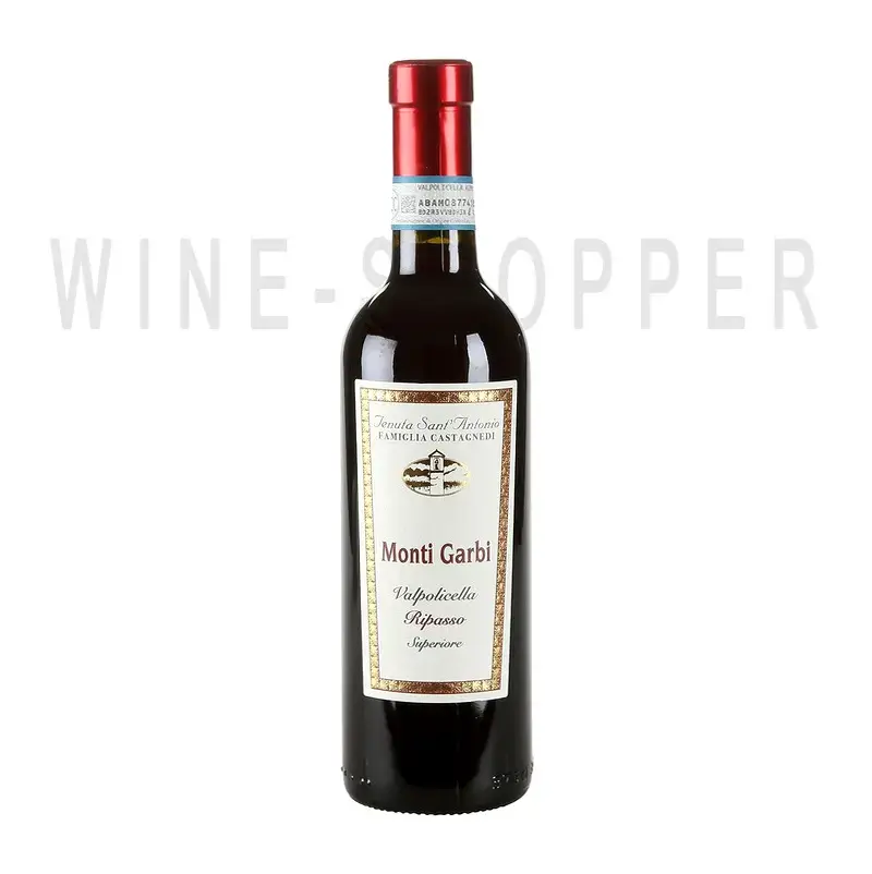 Вино Tenuta Sant'Antonio Monti Garbi Valpolicella Superiore DOC Ripasso 2019 0.375 л