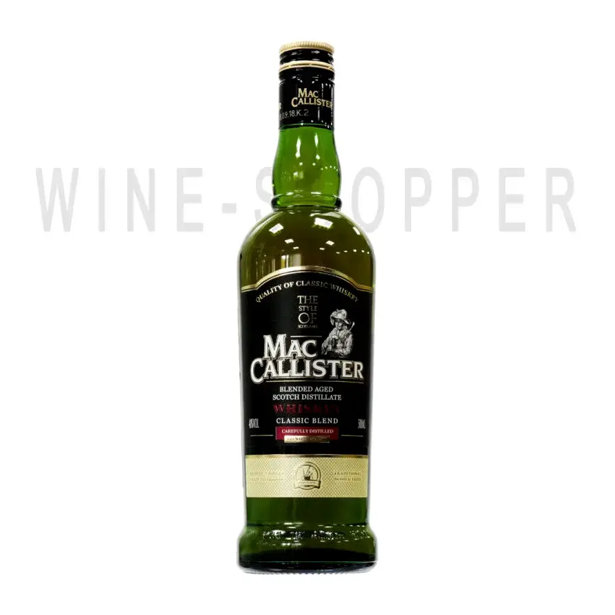 Виски Mac Callister Classic Blend 0.5 л