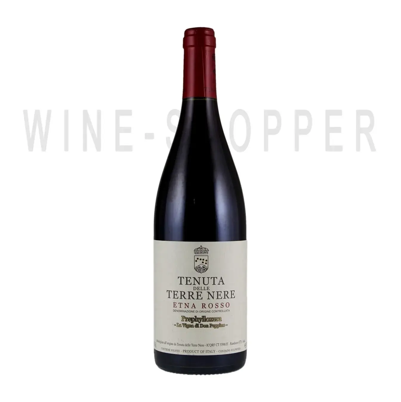 Вино Tenuta delle Terre Nere Prephylloxera La Vigna di Don Peppino Etna Rosso DOC 2020 0.75 л