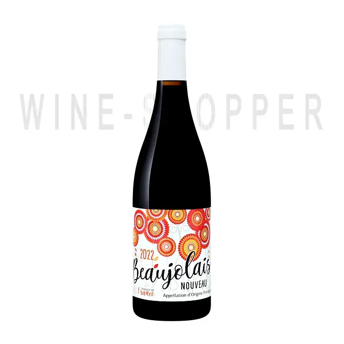 Вино Du Grand Bourry Beaujolais Nouveau AOC 2022 0.75 л