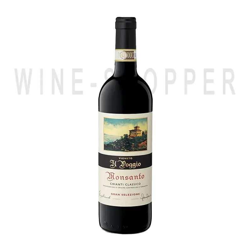 Вино Castello di Monsanto Il Poggio Chianti Classico DOCG Gran Selezione gift box 1999 1.5 л