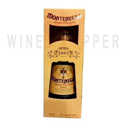 Ликер Amaro Montenegro gift box with glass 0.7 л