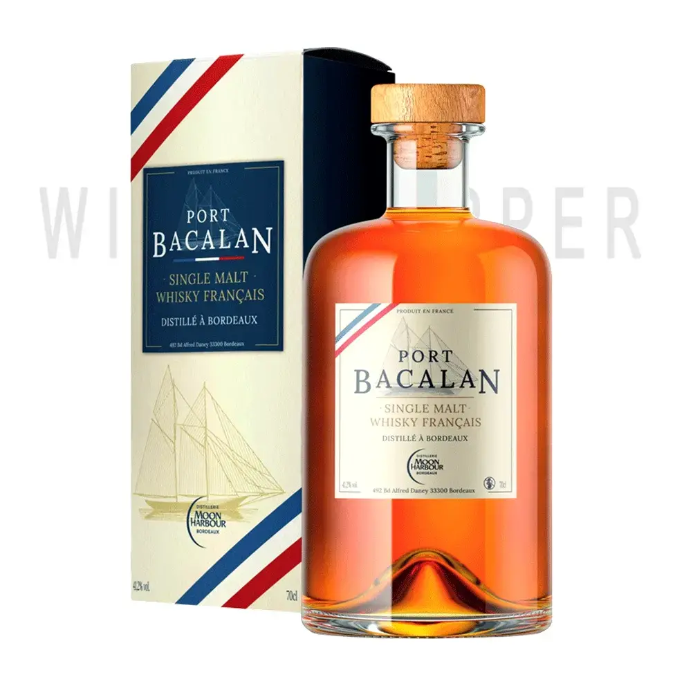 Виски Moon Harbour Port Bacalan Single Malt gift box 0.7 л