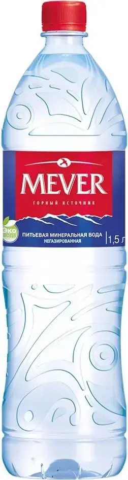 Мевер Негазированная в пластиковой бутылке 1.5 л