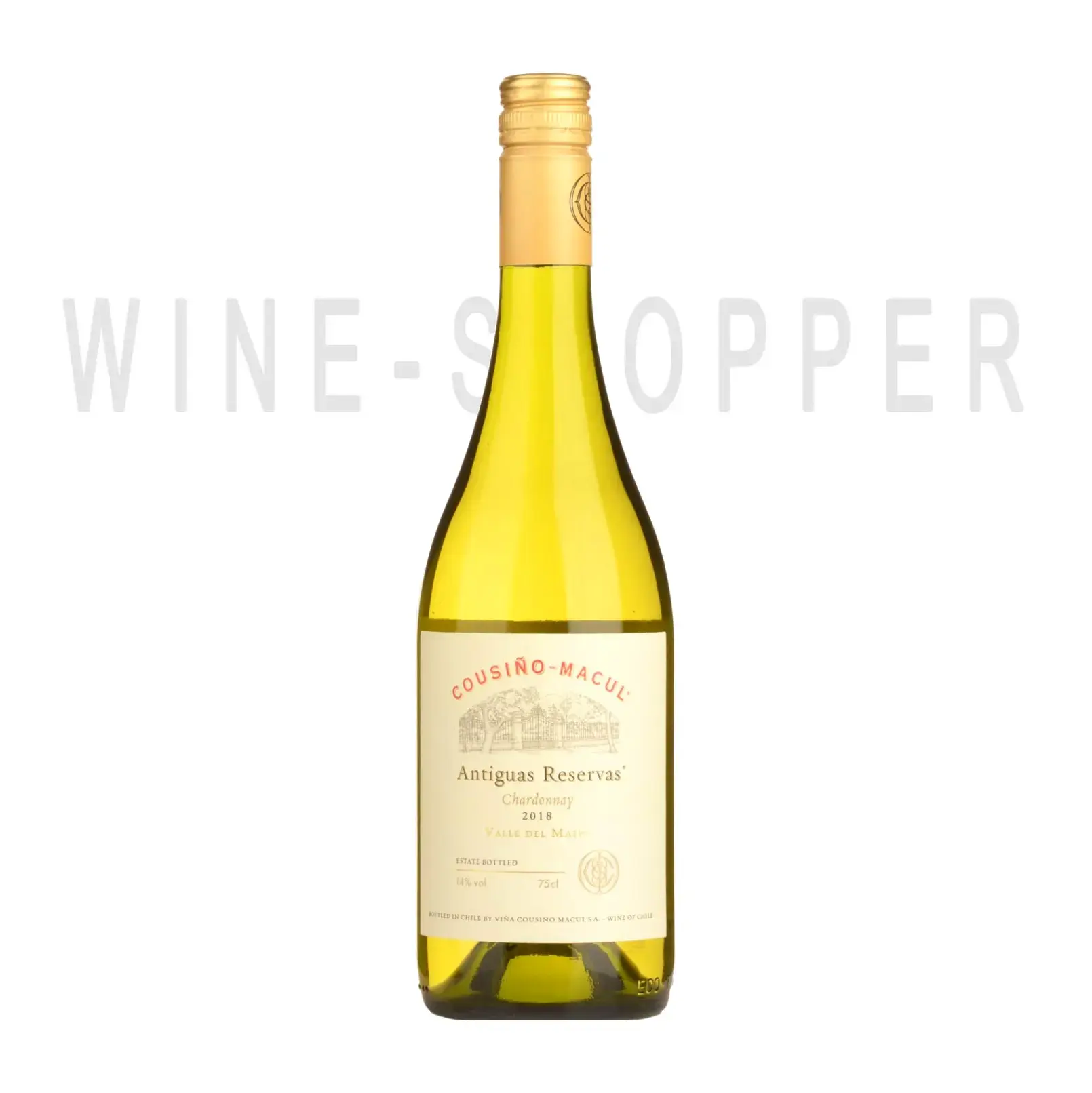 Вино Cousino-Macul Antiguas Reservas Chardonnay 2019 0.75 л