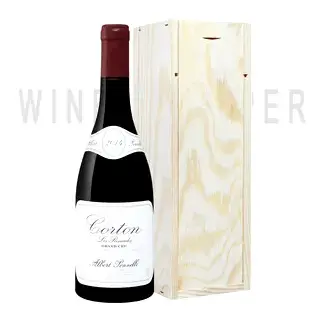  Albert Ponnelle Corton Grand Cru Les Renardes AOC wooden box 2014 0.75 л