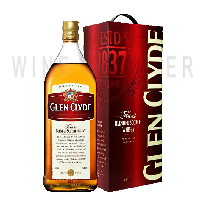 Виски Glen Clyde 3 Years Old gift box 4.5 л