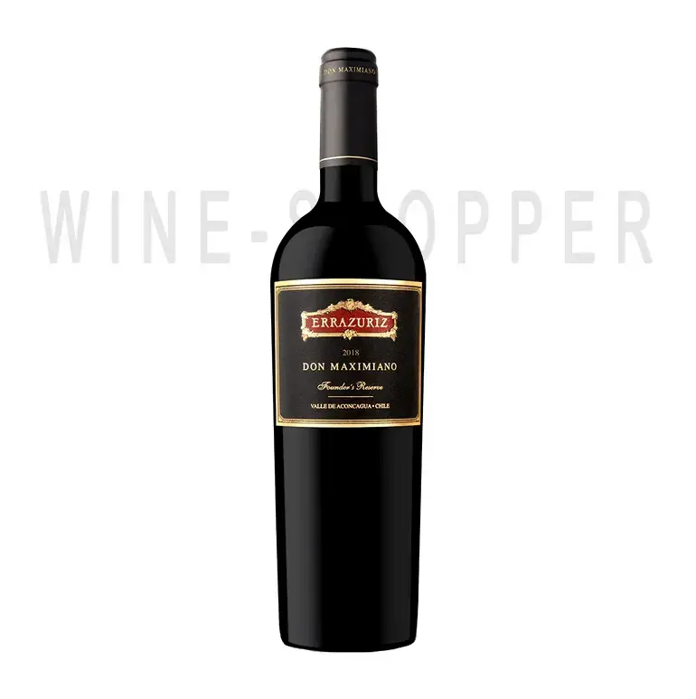 Вино Don Maximiano Founder's Reserve Valle de Aconcagua DO 2018 0.75 л