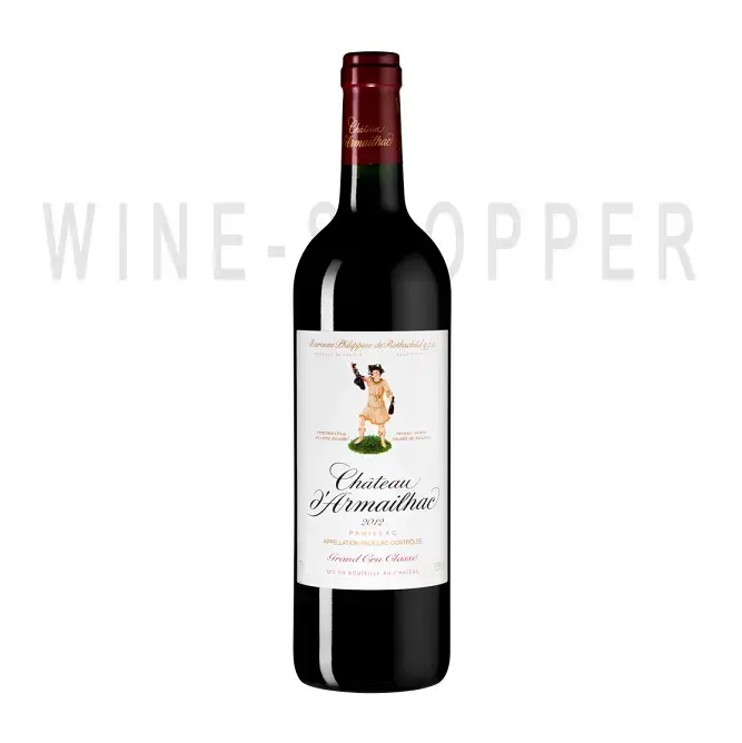 Вино Chateau d'Armailhac Pauillac AOC 5-me Grand Cru Classe 2007 1.5 л