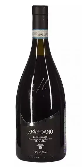 Вино Hic et Nunc Mondano Dolcetto DOC Monferrato, 2018, 0.75 л