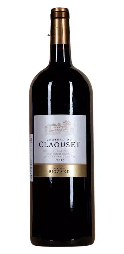 Вино Chateau du Claouset Bordeaux Superieur 2016 1.5 л