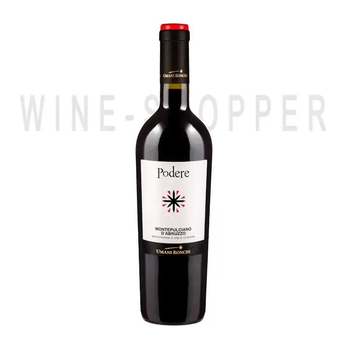 Вино Podere Montepulciano d'Abruzzo 2016 0.75 л