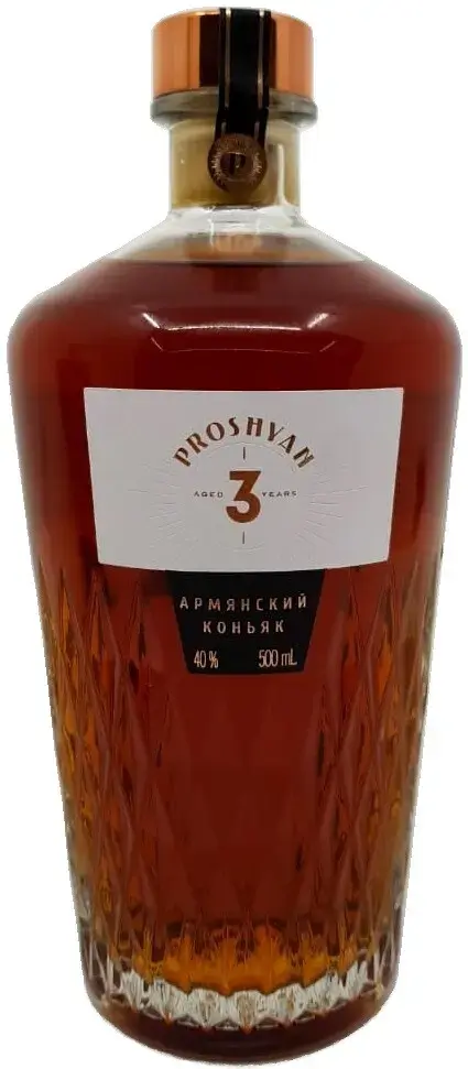 Коньяк Proshyan VS, 3 года, 0.5 л