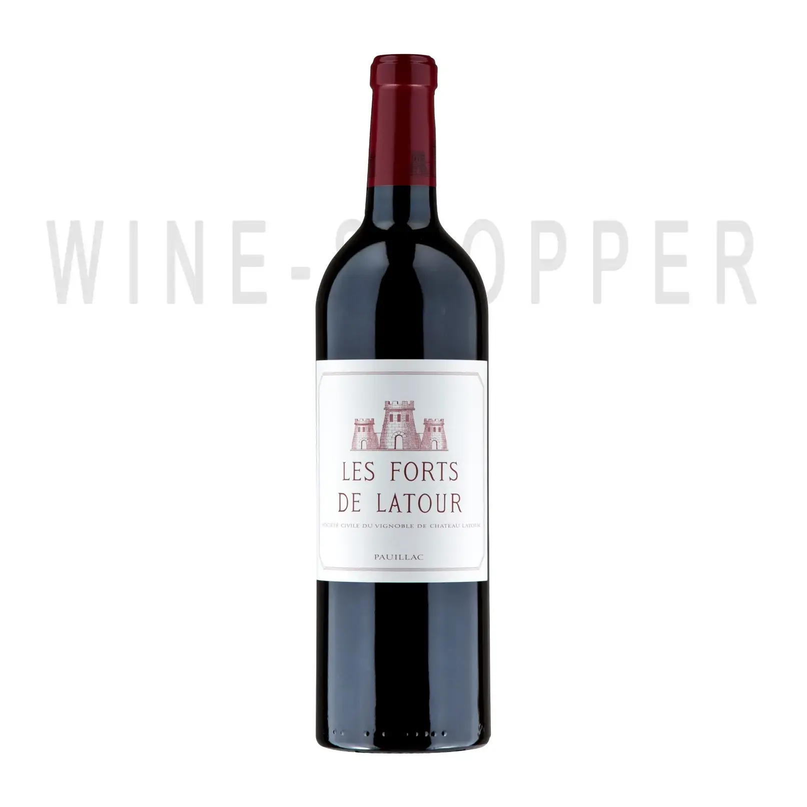 Вино Chateau Latour Les Forts De Latour Pauillac AOC 2000 0.75 л