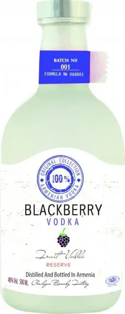 Водка Hent Blackberry, 0.5 л