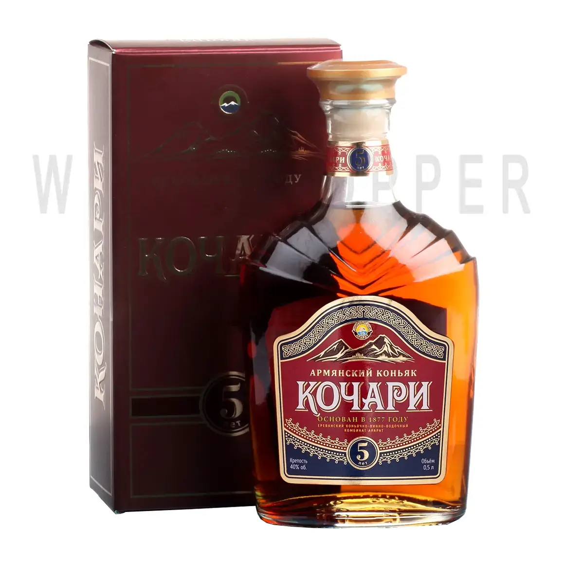 Коньяк Kochari 5 Years Old gift box 0.5 л