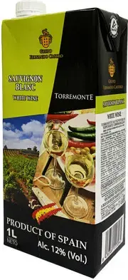 Вино Fernando Castro, TorremonteSauvignon Blanc, Tetra Pak, 1 л