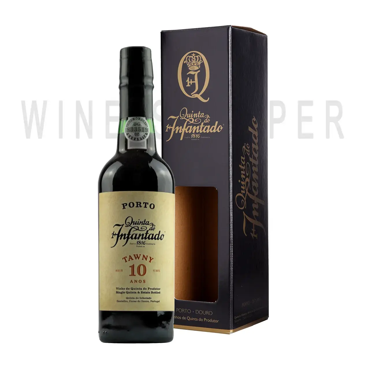 Портвейн Quinta do Infantado Porto Tawny 10 Anos gift box 0.75 л